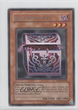 R - Dark Mimic LV3 Unlimited YuGiOh Soul of the Duelist #SOD-EN010 2004 READ - Image 1