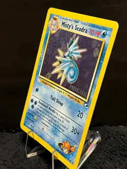 Misty's Seadra (Prerelease) 009/132 Wotc Promo Holo - Pokemon Card LP/MP - Image 4