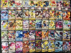 100 ex V Vstar RR RRR Holo Full Arts Lot Set Pokemon Japanese Cards T658 - Image 2