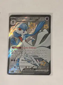 Pokemon Card TCG - Gardevoir ex 217/091 Shiny Ultra Rare Paldean Fates Near Mint - Image 1