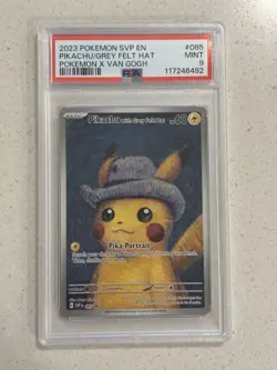 Pikachu with Grey Felt Hat 085 Sv: Scarlet & Violet Promo Cards Regular - Image 1