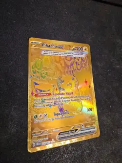 Pokemon TCG Pikachu EX Hyper Rare Card 179/131 Prismatic Evolutions NM/Mint - Image 3
