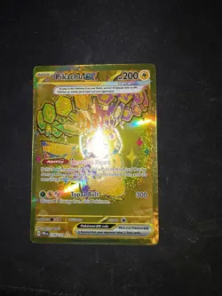 Pokemon TCG Pikachu EX Hyper Rare Card 179/131 Prismatic Evolutions NM/Mint - Image 4