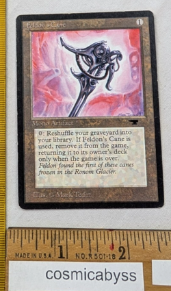 Feldon's Cane Antiquities MTG Magic the Gathering CCG card 486 - Image 1