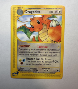 Dragonite 43/165 Expedition Base Set Regular Rare Non Holo Pokemon TCG - Image 1