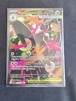 Pokemon Mega Lopunny EX 128/094 SIR Holo Phantasmal Flames English - Image 1