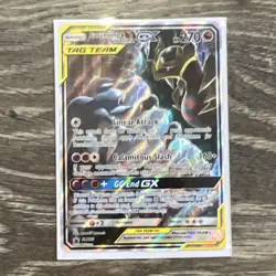 The Pokemon Company Garchomp & Giratina GX SM193 TAG TEAM Promo Holo 270 HP - Image 1