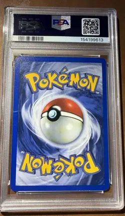 Pokemon TCG Giovanni's Persian 8/132 Gym Challenge Holo Rare Unlimited PSA 7 - Image 3