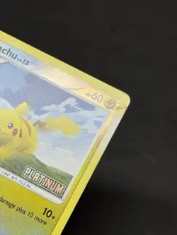 Pokemon Pikachu - [Platinum] 70/100 Burger King Reverse Holo - Image 3