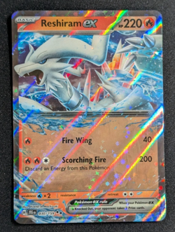 Reshiram ex 030/159 Pokemon TCG 2025 Double Rare Holo Journey Together NM - Image 1