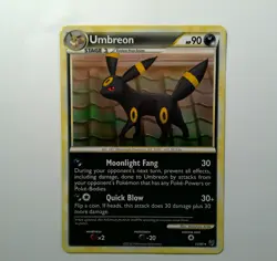 NM Excellent pokemon umbreon 10 Undaunted NM - Image 1