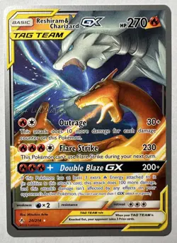 Pokemon World Championship Reshiram & Charizard GX 20/214 - Image 1