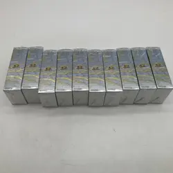 Lot of (10) Yu-Gi-Oh! TCG Japanese Limit Over Collection The Rivals Booster Box - Image 4
