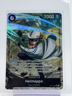 HELMEPPO 2025 ONE PIECE FLAME OF REBELLION SUPER RARE ALT ART OP11-092 B Q7107 - Image 1
