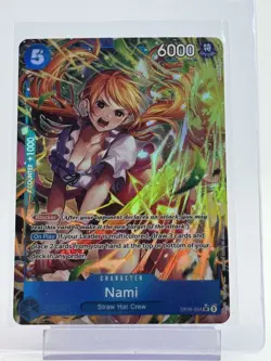 NAMI 2025 ONE PIECE THE AZURE SEA’S SEVEN SUPER RARE ALT ART OP14-054 Q7107 - Image 1