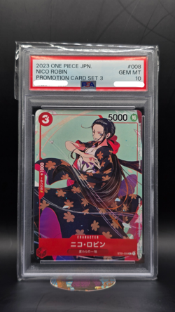 Nico Robin ST01-008 Promo 2023 One Piece Card Japanese - PSA 10 - Image 1
