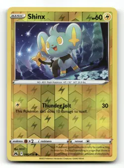 Shinx 040/159 - Crown Zenith Reverse Holo - Pokemon Card NM/M - Image 1