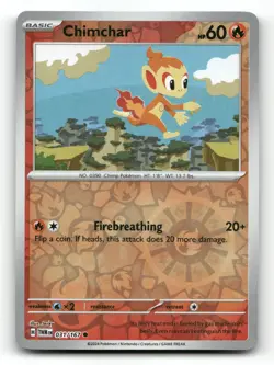 Chimchar 031/167 - Twilight Masquerade Reverse Holo - Pokemon Card NM/M - Image 1