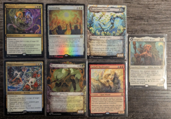 MTG: 7-Card Lot (Lorwyn Eclipsed) SHOWCASE UNCOMMONS, RARES - Image 1