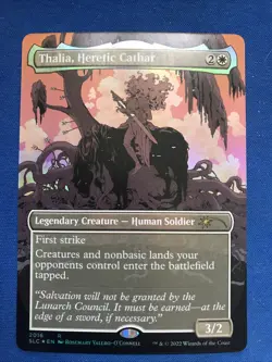 FOIL 1x Thalia, Heretic Cathar x1 MTG Secret Lair 30th Anniversary Countdown Kit - Image 1