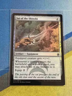 Magic the Gathering MTG Masters 25 SAI OF THE SHINOBI Foil - Image 1