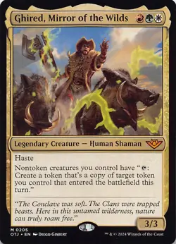 Ghired, Mirror of the Wilds M Outlaws of Thunder Junction 205 NM - Image 1
