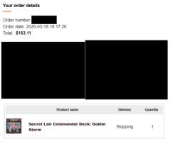 *PRESALE* MTG Secret Lair Commander Deck: Goblin Storm NEW + SEALED - Image 2