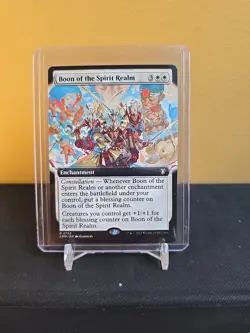 Boon of the Spirit Realm (Extended Art) R Commander Masters 753 NM - Image 1