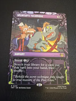 Splinter's Technique (Showcase) Teenage Mutant Ninja Turtles Regular - Image 2