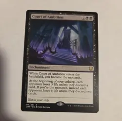 MTG Magic the Gathering Court of Ambition (114/794) Commander Legends LP - Image 1