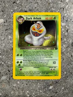 Pokemon TCG Cards Dark Arbok 2/82 Team Rocket Holo Rare EXC-NM - Image 1