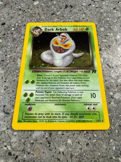 Pokemon TCG Cards Dark Arbok 2/82 Team Rocket Holo Rare EXC-NM - Image 5
