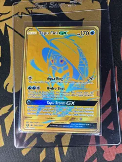 Pokemon TCG Tapu Fini GX SV92/SV94 Hidden Fates Shiny Vault Full Art Holo Rare - Image 1