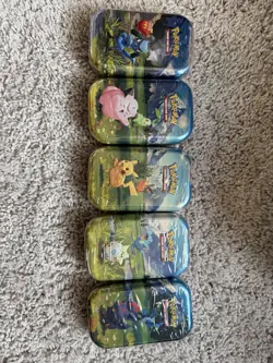 Pokemon TCG Ascended Heroes - Mini Tins - 5 Total Tins New & Factory Sealed - Image 1