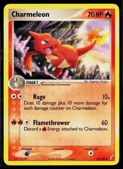 Charmeleon 29/100 Uncommon Crystal Guardians Pokemon LP+ - Image 1