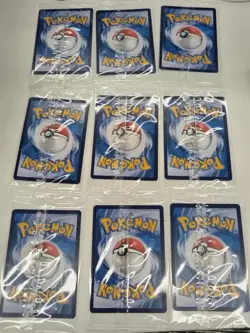 Set of 9 Sealed Promo Pokemon TCG 30th Anniversary First Partner Vol.1. #12 LU57 - Image 2