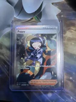 Poppy Full Art 227/197 Illustration Rare Obsidian Flames Pokemon TCG - Image 2