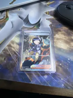 Poppy Full Art 227/197 Illustration Rare Obsidian Flames Pokemon TCG - Image 3