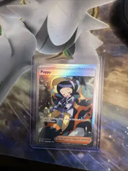 Poppy Full Art 227/197 Illustration Rare Obsidian Flames Pokemon TCG - Image 4