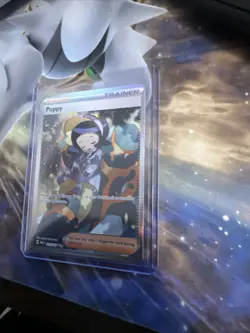 Poppy Full Art 227/197 Illustration Rare Obsidian Flames Pokemon TCG - Image 5