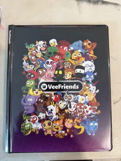 Veefriends Ultra Pro Card Binder - 9 Pocket, 180 Cards with super sticker rare - Image 1