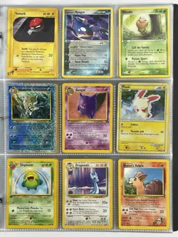 Pokemon Card Collection VTG Binder Holo Legendary Collection E-Reader Gengar - Image 1