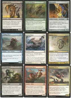 Commander-Sliver DECK -The First Sliver -EDH-100 Card MTG - RTP-RARES-MYTHIC - Image 3