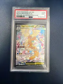 2026 POKEMON ASC EN-ASCENDED HEROES #290 MEGA DRAGONITE EX PSA 9 - Image 1