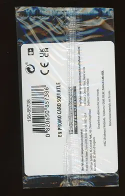 Pokemon TCG 151 POKEMON CENTER STAMPED 007/165 Squirtle Promo SEALED - Image 2