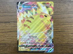 POKEMON TCG: SWSH - CROWN ZENITH PIKACHU VMAX SWSH286 OVERSIZED JUMBO PROMO - Image 1