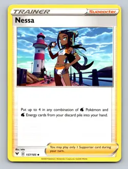 Nessa 157/185 Uncommon Vivid Voltage Pokemon Near Mint - Image 1