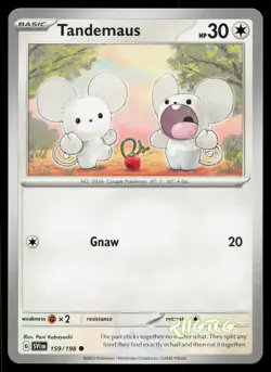 Tandemaus 159/198 Scarlet & Violet Pokemon NM - Image 1
