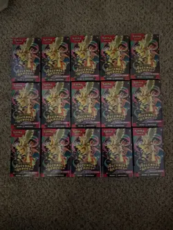 Pokemon TCG Mega Evolution Ascended Heroes Booster Bundle Lot 15x - Free Ship! - Image 1