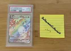 Pokemon Charizard VMAX Secret Rare Full Art Holo 074/073 Champion's Path PSA 10 - Image 1